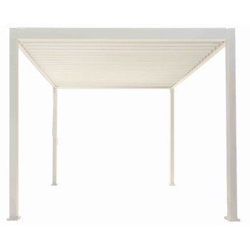 MIRADOR Premium 111 Delux kerti pergola 3 x 4m Fehér